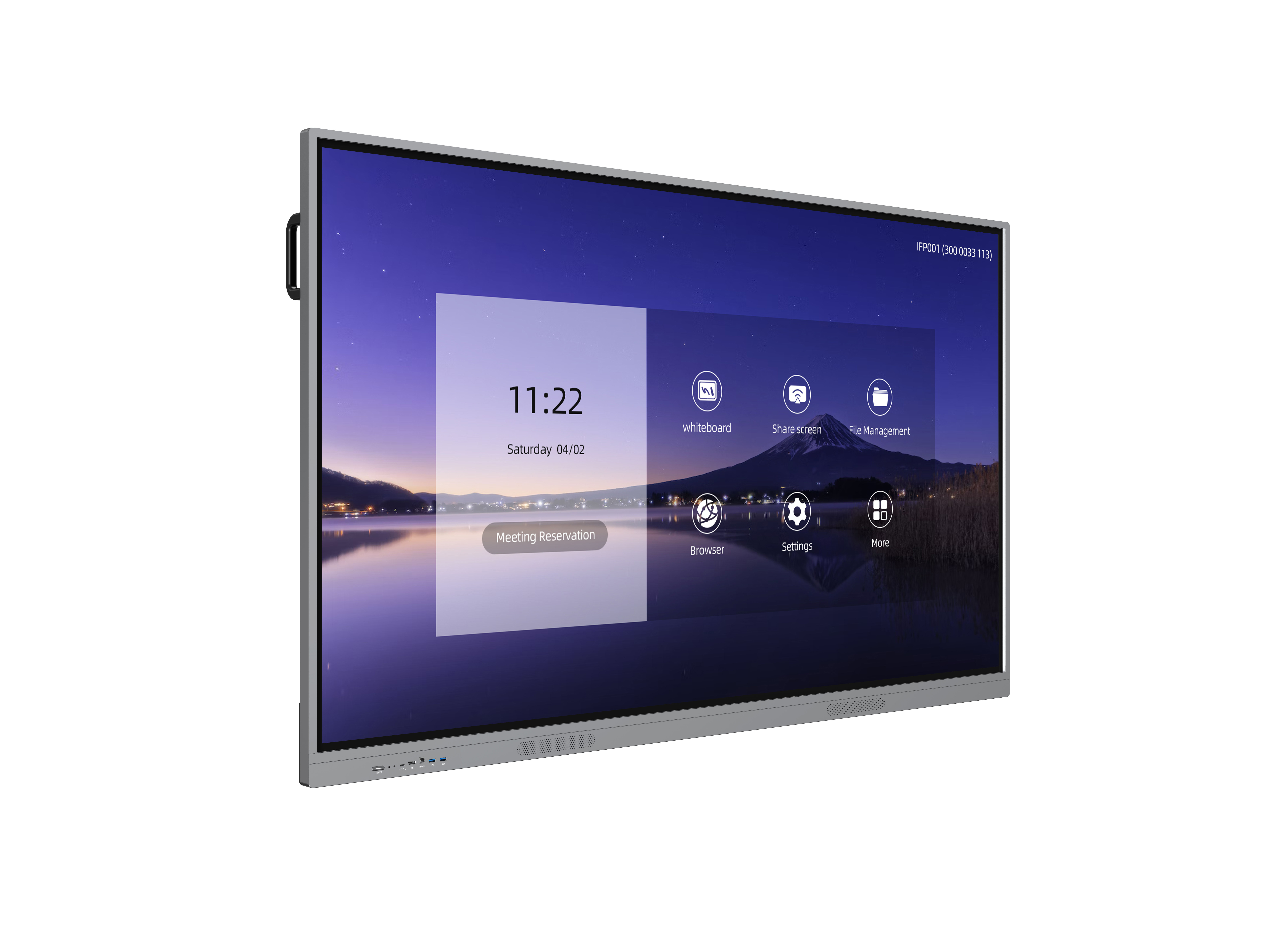 Interactive flat panel display(IFPD)